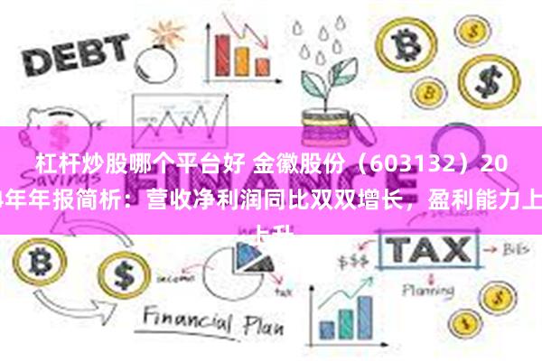 杠杆炒股哪个平台好 金徽股份（603132）2024年年报简析：营收净利润同比双双增长，盈利能力上升