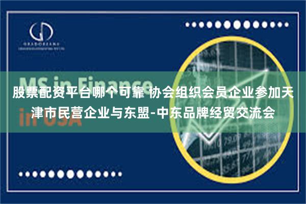股票配资平台哪个可靠 协会组织会员企业参加天津市民营企业与东盟-中东品牌经贸交流会