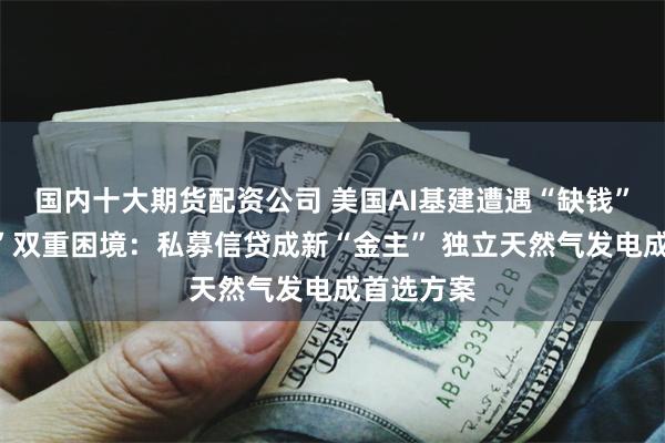 国内十大期货配资公司 美国AI基建遭遇“缺钱”和“缺电”双重困境:私募信贷成新“金主” 独立天然气发电成首选方案